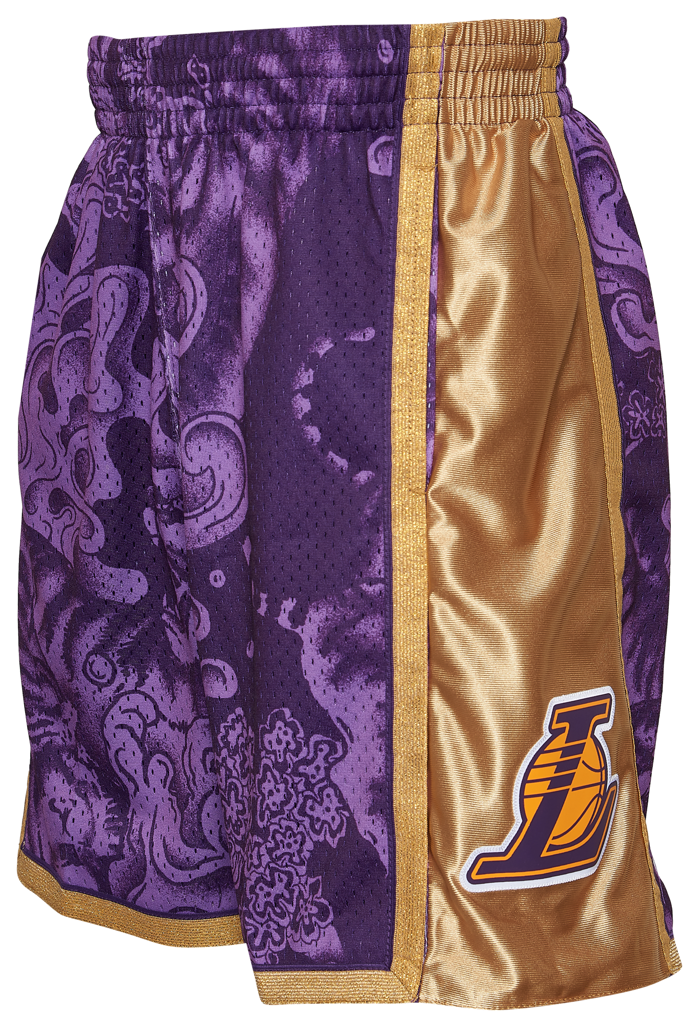 Men's  Mitchell & Ness Lakers CNY Jersey - Purple